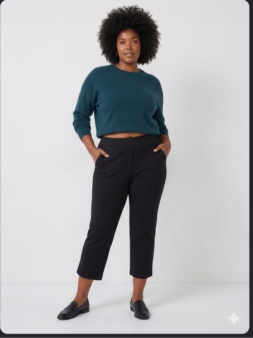 7th Avenue Design Studio crop pants from New York & Company women’s 16